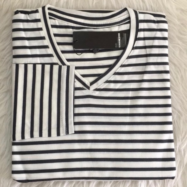 Kaos stripe lengan panjang