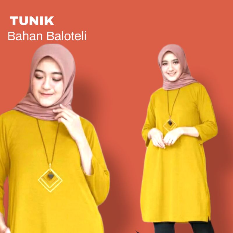 Baju Tunik Wanita / Simple Tunik Jumbo