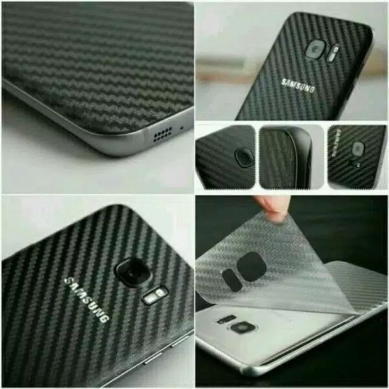 Garskin Carbon stiker pelindung casing OPPO F1S/F5/F7/F9/F11/F11 PRO/FIND X2