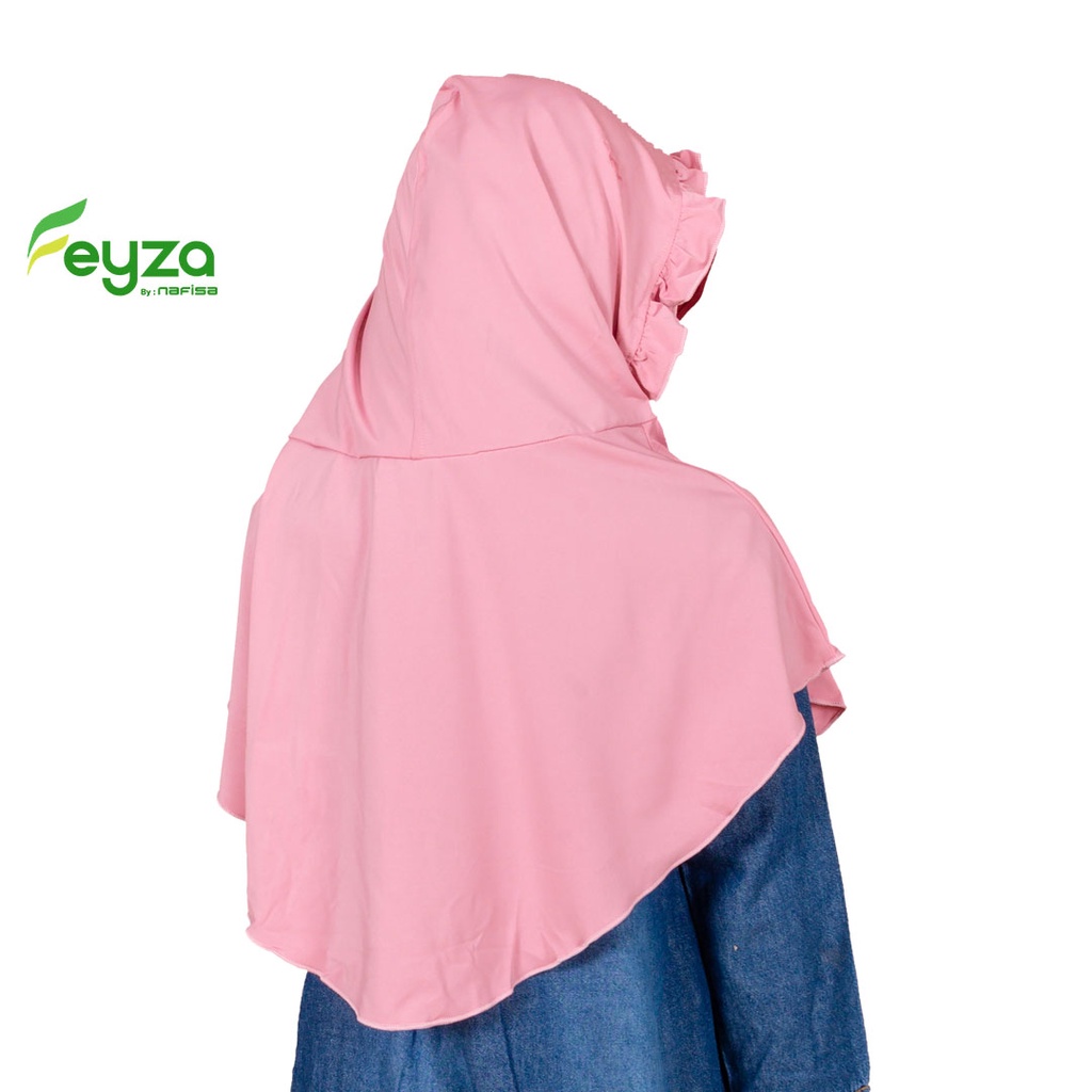 Jilbab Fz Isabella - Jilbab Anak Usia 7-9 Tahun - Jilbab Topi Anak - Kombinasi Warna