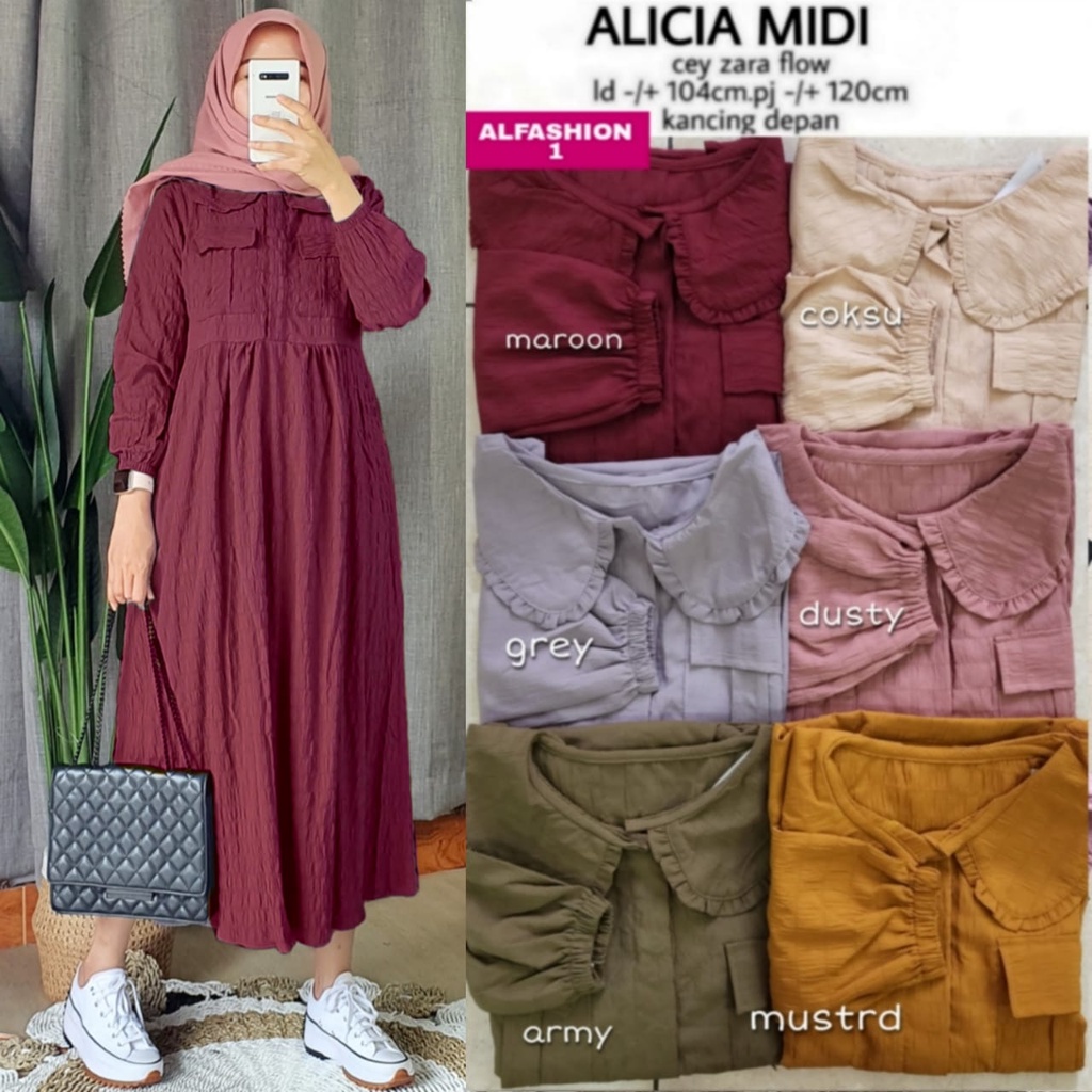 alicia midi | midi dress