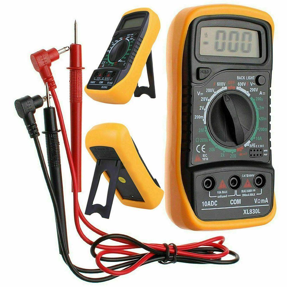 Chookyy LCD Digital Multimeter Baru Panas Dual-slope integration Test Leads Current Circuit Tester Buzzer