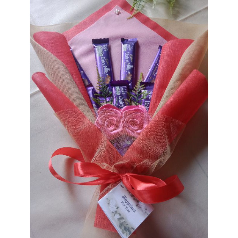 Buket coklat//buket jajan//buket snack//buket murah//buket termurah//buket coklat dairy milk