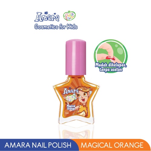 Amara Nail Polish Cutie Frutti kutek anak aman