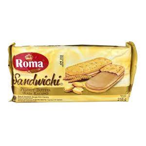 

Roma Sandwich Pack Peanut 189g 1Pcs