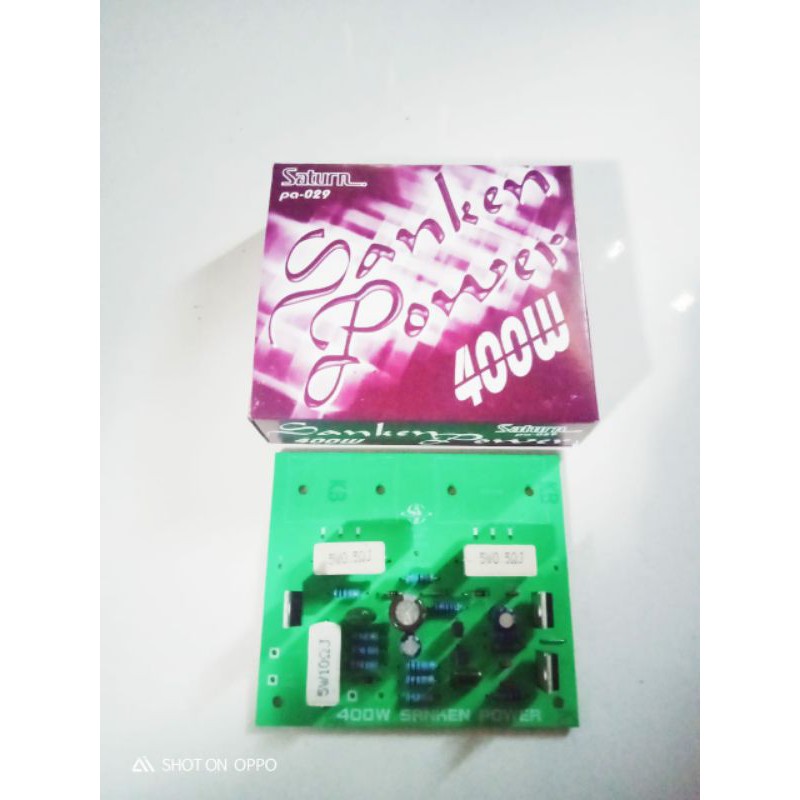 Kit Driver SANKEN 400W MONO PA-029 PCB Fiber