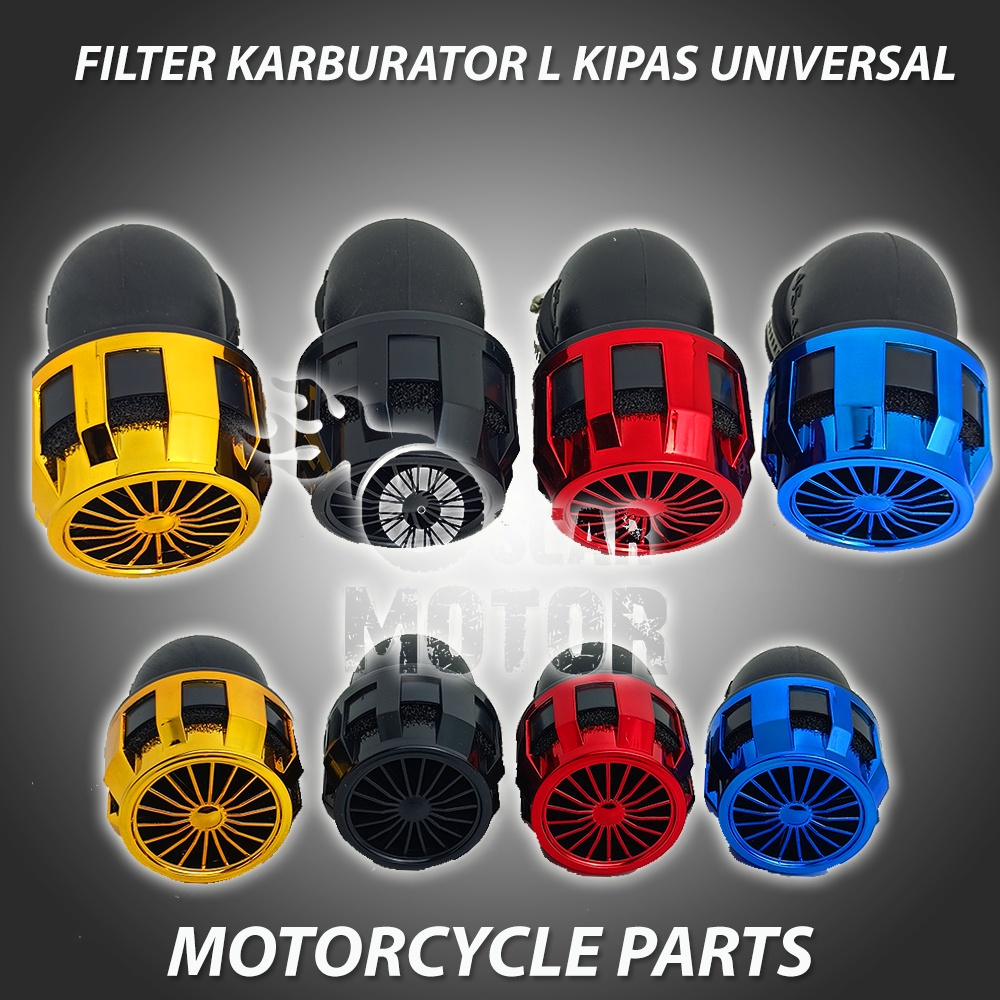 FILTER KARBURATOR UNIVERSAL L JAMUR KIPAS NEW MODEL 7109 PE PWK PNP motor