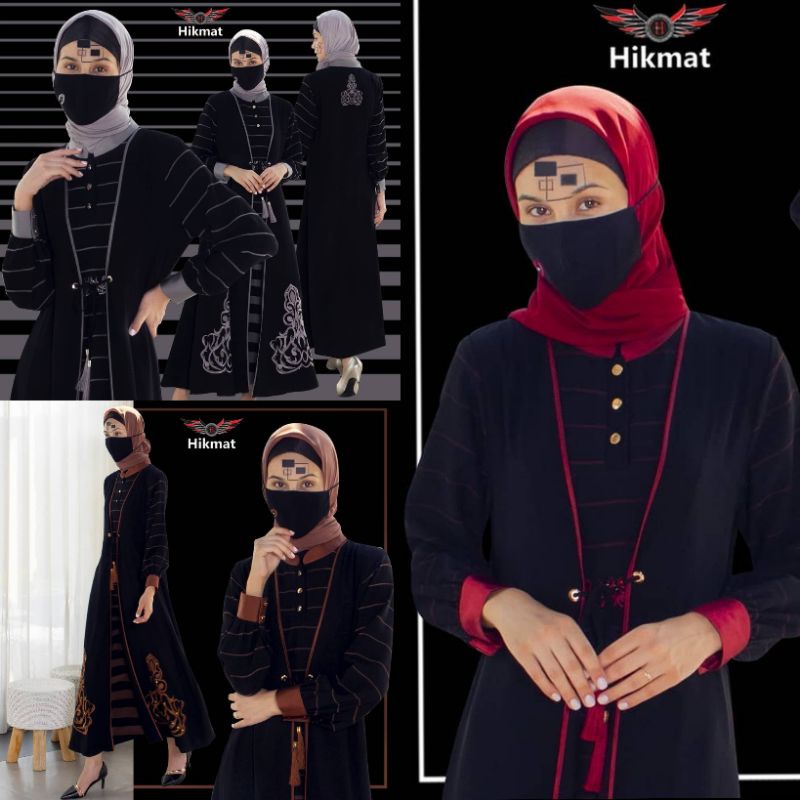 Abaya HIKMAT A9622 ORIGINAL
