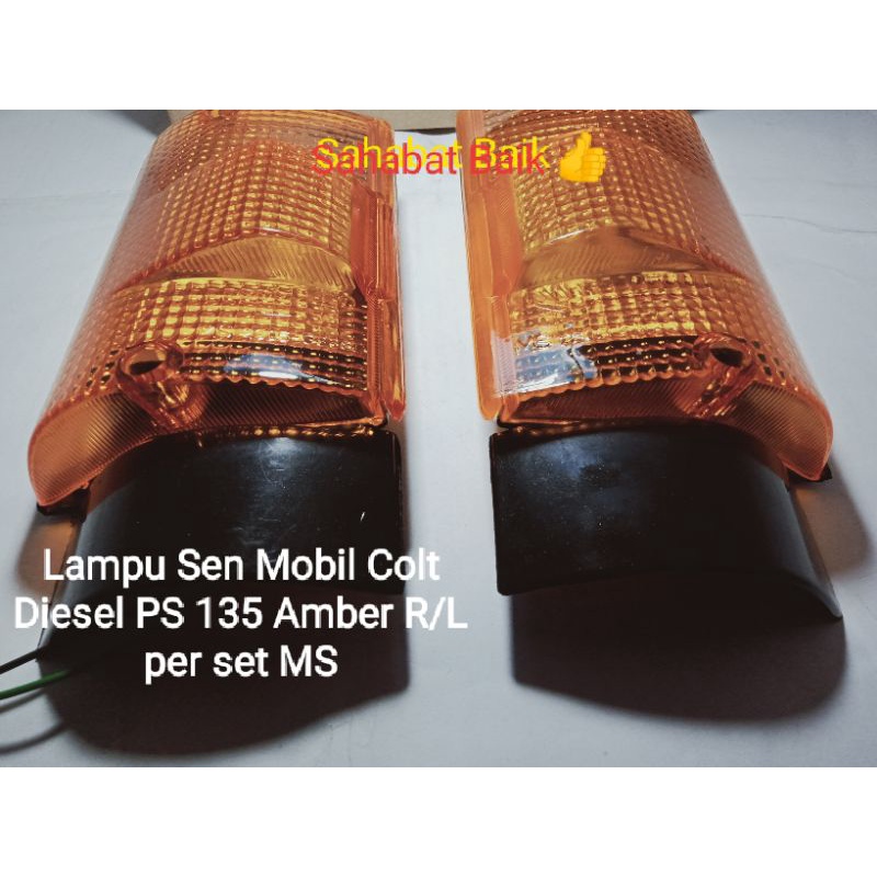 Lampu Sen Mobil Truk PS 135 + Bohlam RH LH Amber MS per set