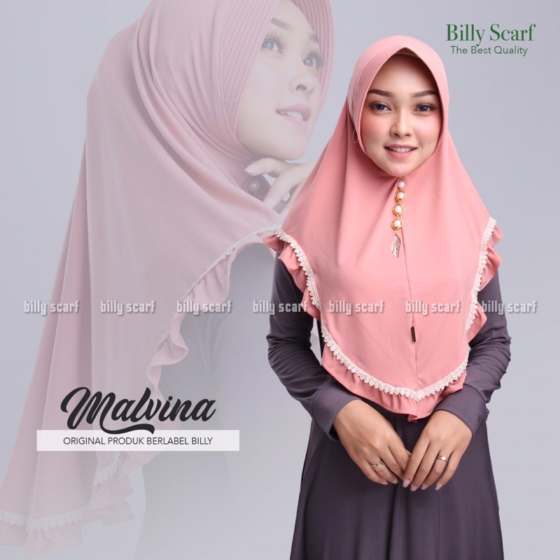 Bergo MALVINA Renda Ori Billy scraf