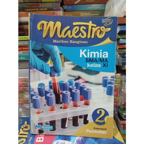 buku bekas MAESTRO KIMIA untuk sma kelas 2 masmedia