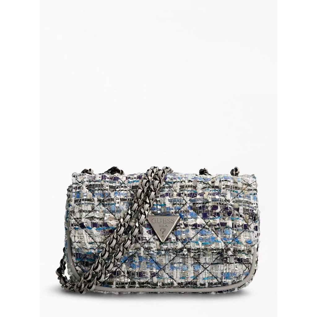 CKBAGS -  TAS SELEMPANG WANITA GUE555 GS RYAN CESSILY TWEED MINI MICRO IMPORT PREMIUM #3109