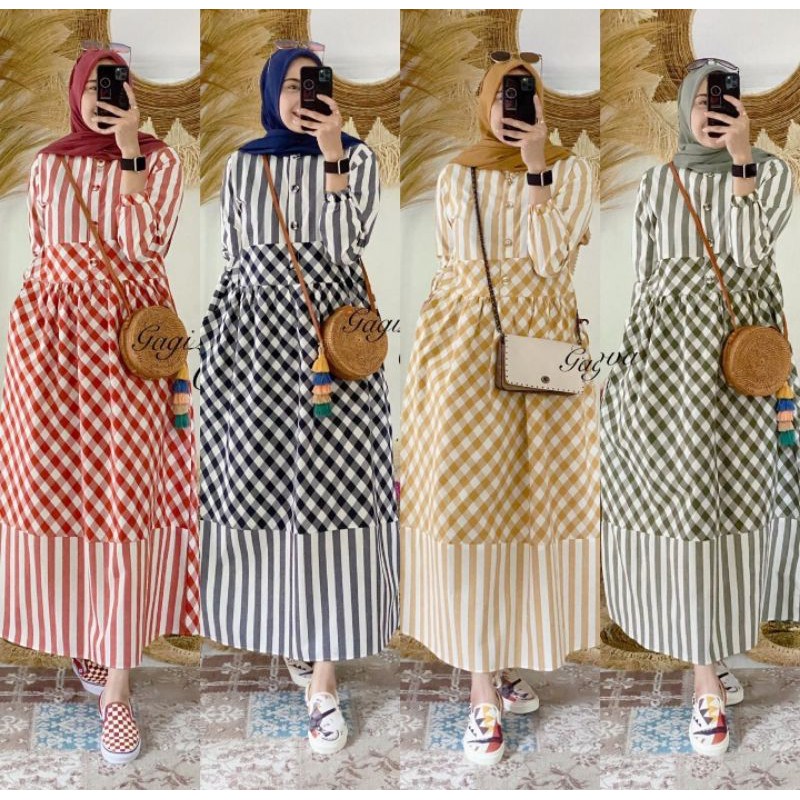 CEISYA DRESS BY GAGIL/gamis gagil ORI /gamis gagil terbaru/gamis gagil