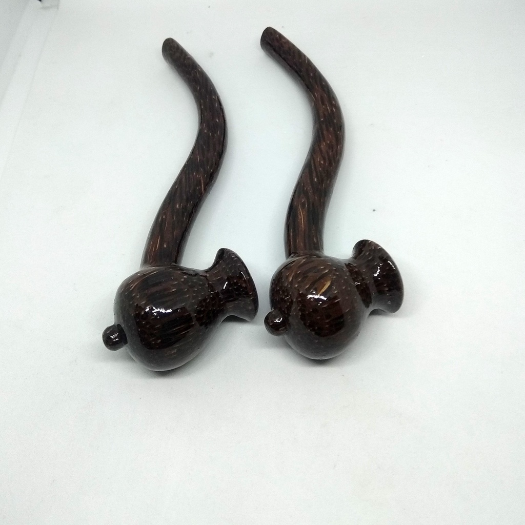 Pipa cangklong/Padud popeye/Bahan dari kayu aren/model etnik