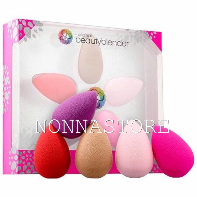 Beautyblender Fantastic Four atau Fab Five Ori / Beauty Blender Fantastic 4 - Fab 5 - Pro on The Go