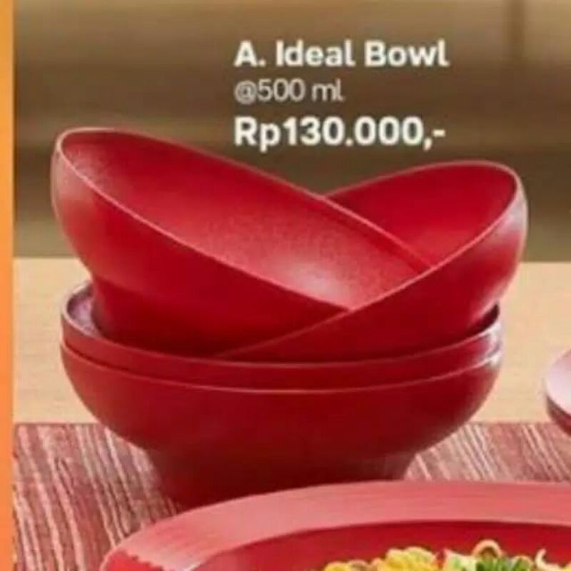 Ideal Bowl/Bowl merah/ Legacy bowl