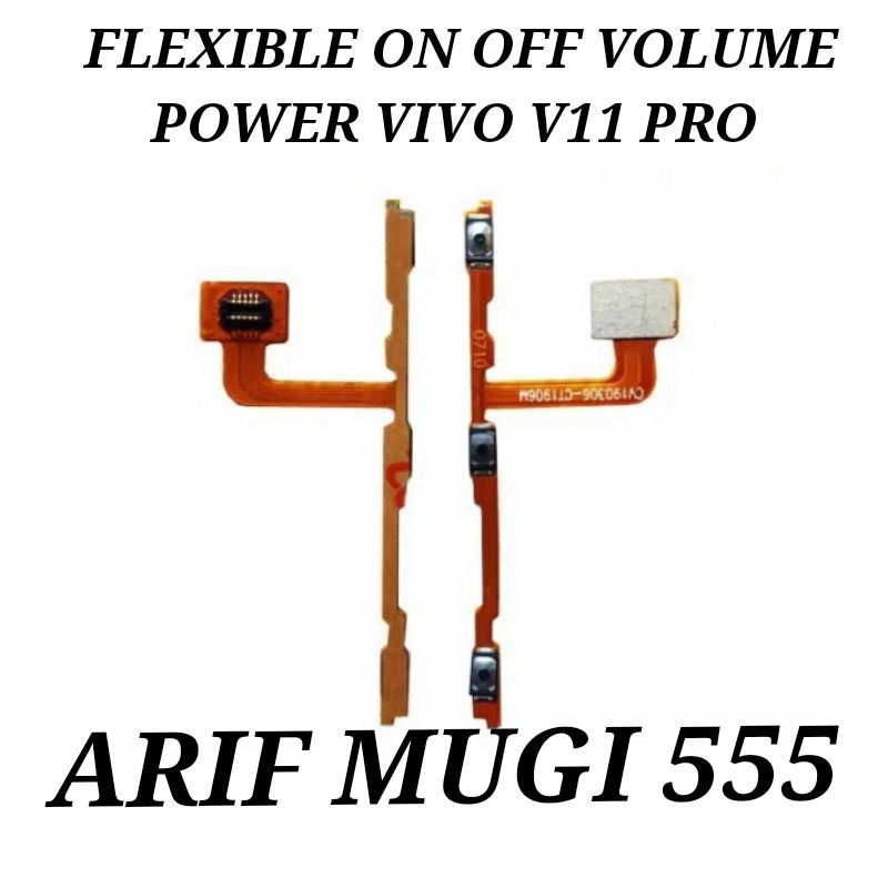 Flexible Flexible Tombol on off Volume Power Vivo V11 Pro Original