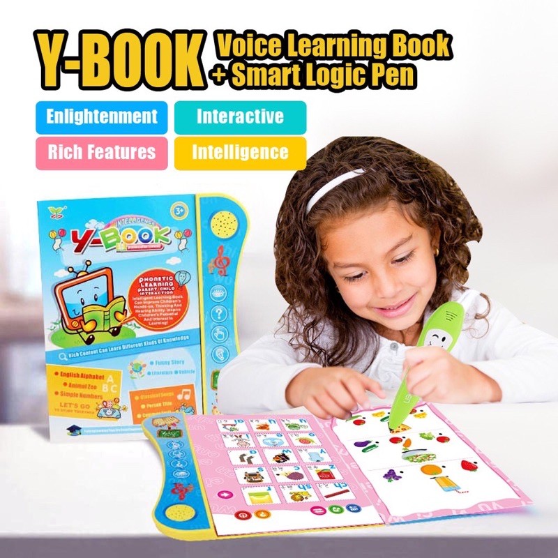 

intelligent y-book with pen (pen book)