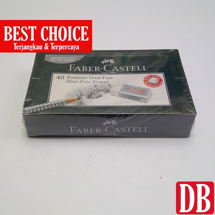 

Penghapus Faber Castell (40 Pcs)