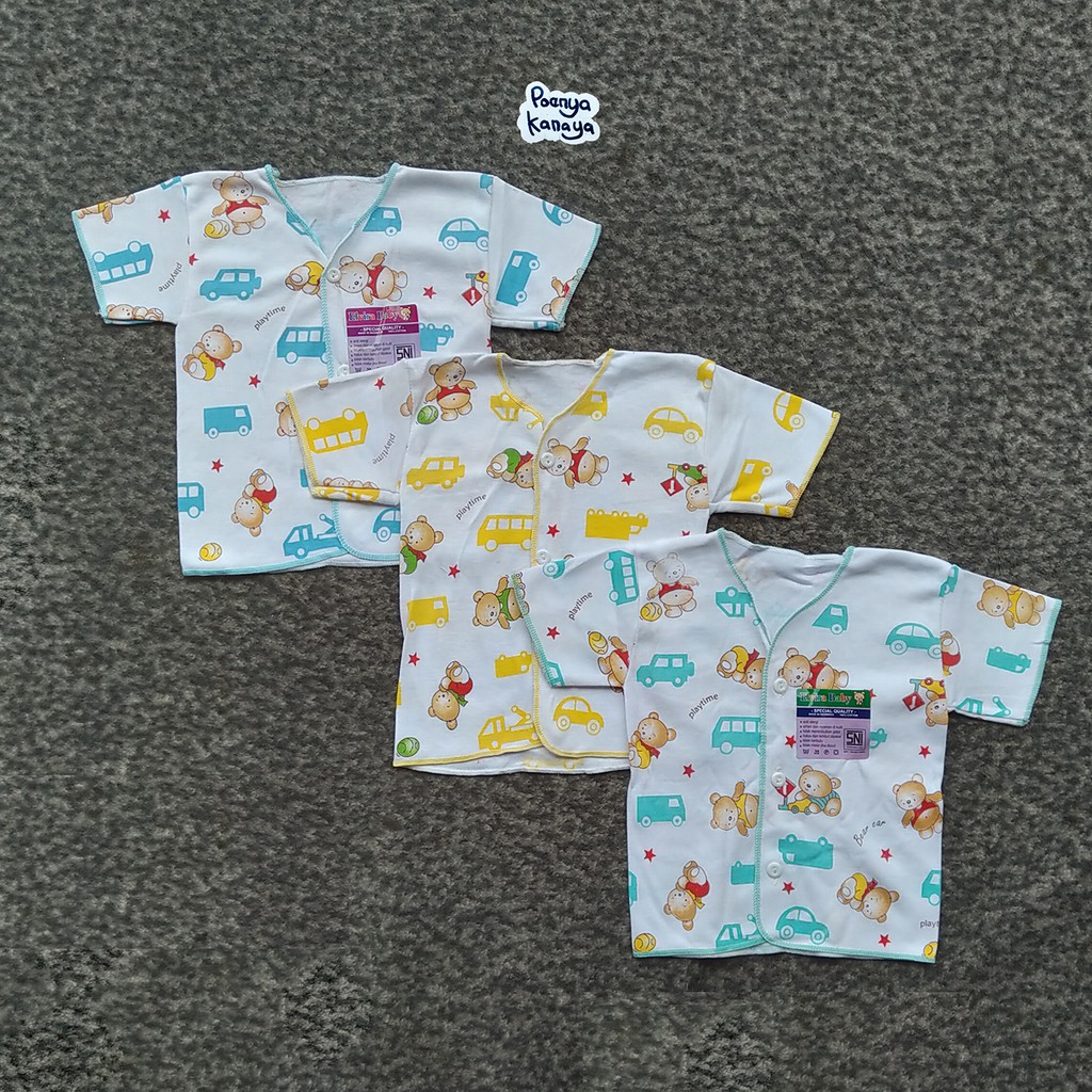 SNB05 Baju Bayi Pendek Newborn ELVIRA SNI-4