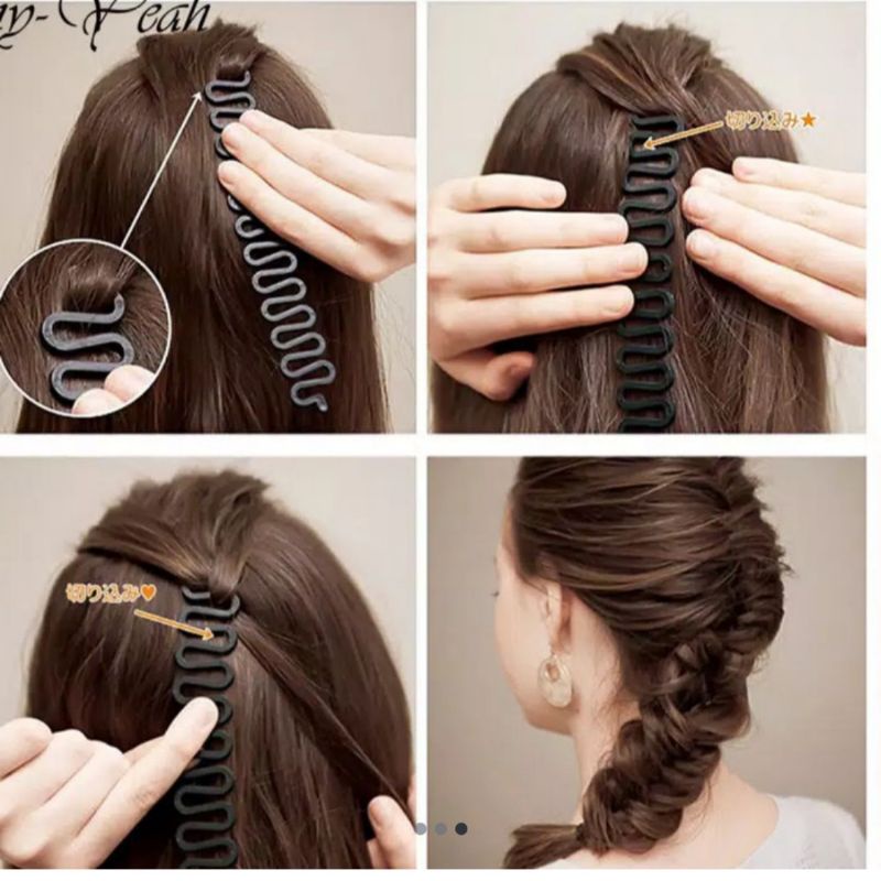 Alat Kepang Rambut Kekinian / Alat Bantu Kepang Rambut
