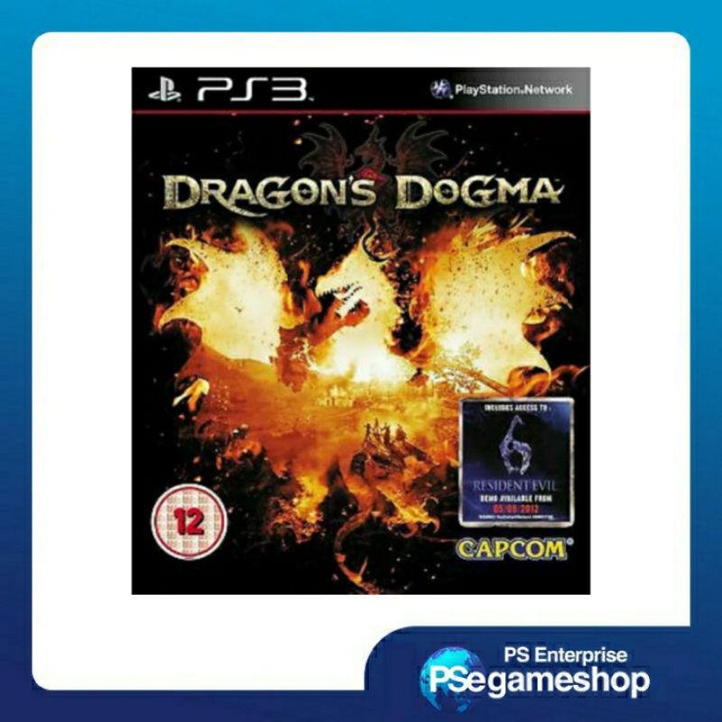 Ps3 Dragon's Dogma - R2 / noseal ( preloved )