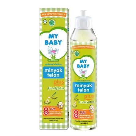 My Baby Minyak Telon Plus Eucalyptus Anti Nyamuk 8 Jam