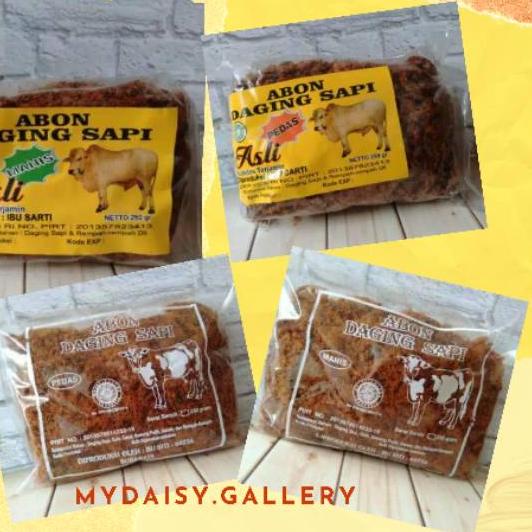 

Abon dan Gepuk Daging Sapi 150gram