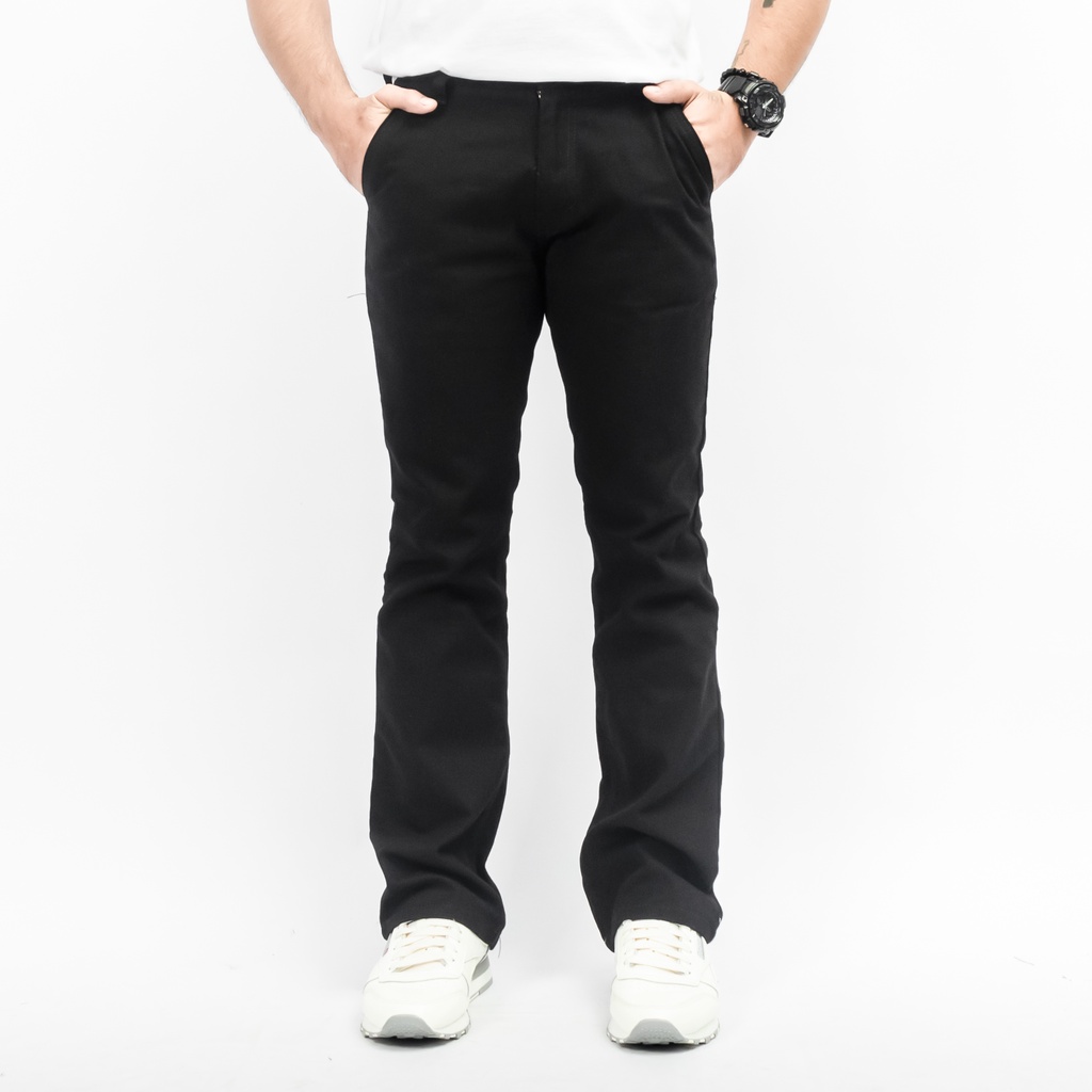 Gizmo Celana Chino Cutbray Hitam