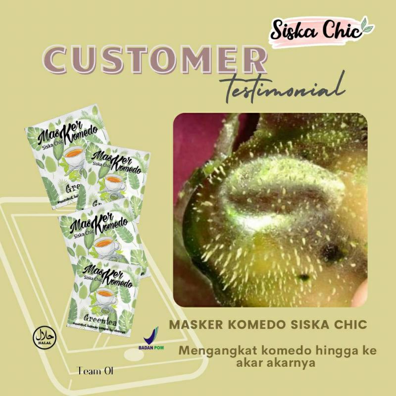 ❤️H_S STORE❤️Masker komedo by Sisca Chic