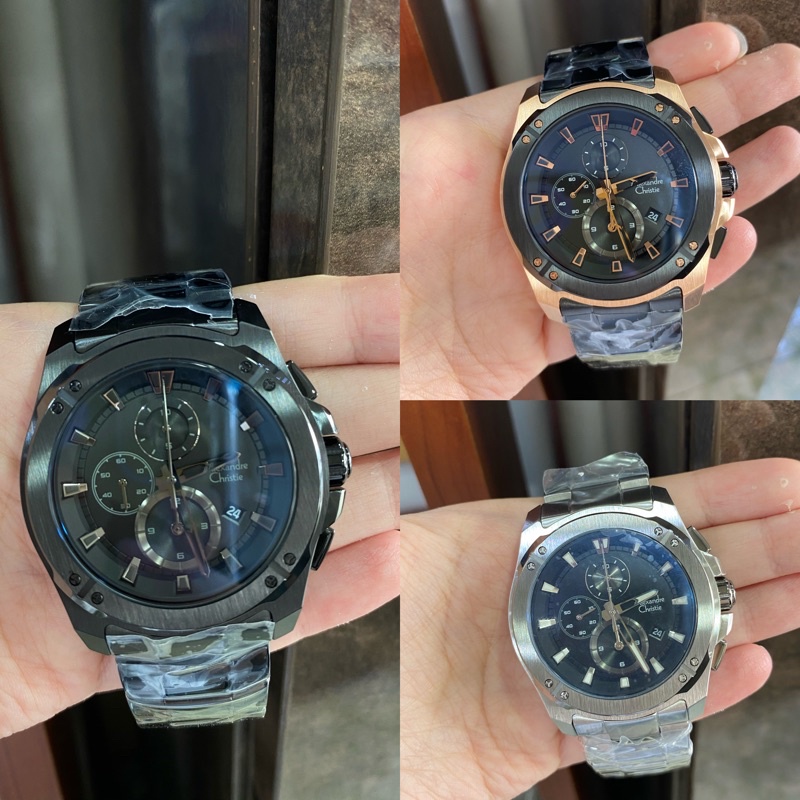 JAM TANGAN PRIA ALEXANDRE CHRISTIE AC6595 AC 6595 MC