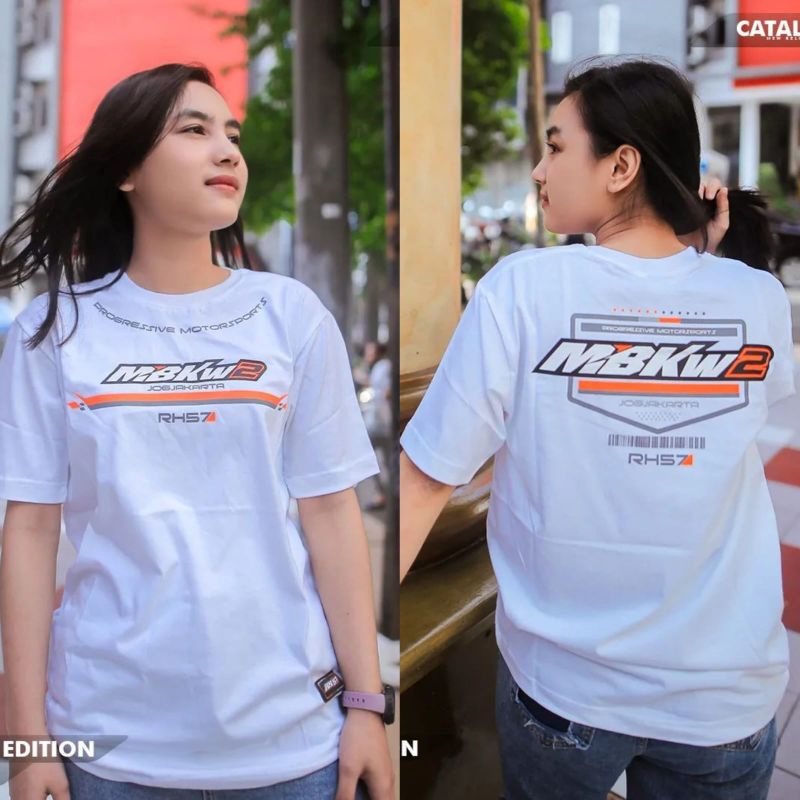 KAOS RACING MBKW2 / BAJU BALAP MOTOR   BISA COD