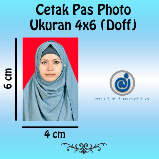 Cetak Pas Photo (4x6 - Doff)