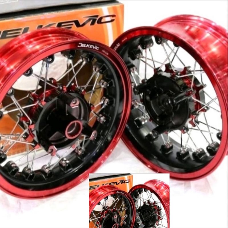 velg JARI2 NMAX OLD DELKEVIC TAPAK LEBAR original DELKEVIC THAILAND