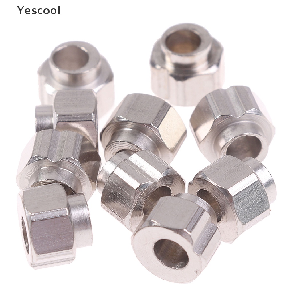 Yescool 10pcs Mur Eksentrik V-Slot Rail Roda V 6mm Untuk Aksesoris Printer 3D