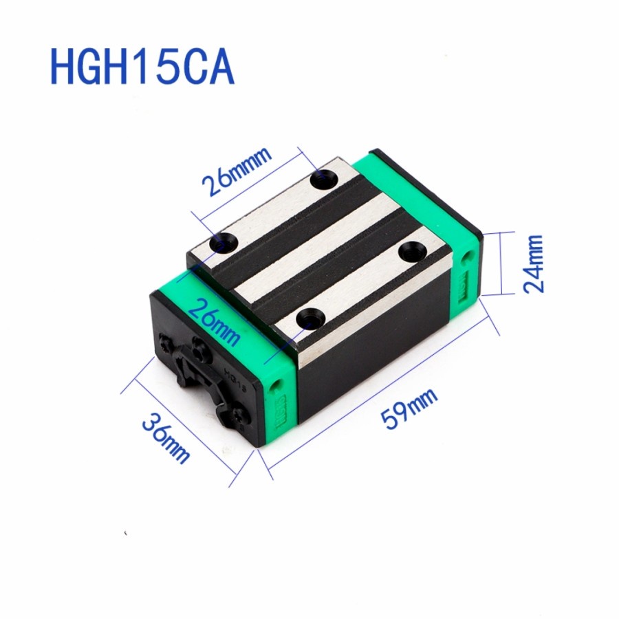 HGH15CA Bearing Block Linear Rail Guide 15mm