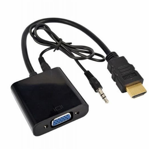 Converter hdmi to vga with audio / kabel hdmi to vga + audio