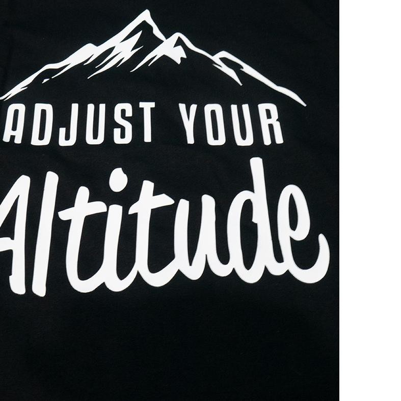 ♪ Kaos distro pria oversize jumbo xxl baju cowok dewasa pendaki gunung adventure adjust your altitud