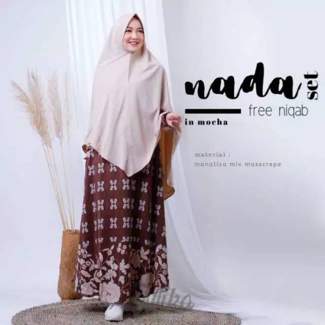 Nada set gerai mika (gamis only)