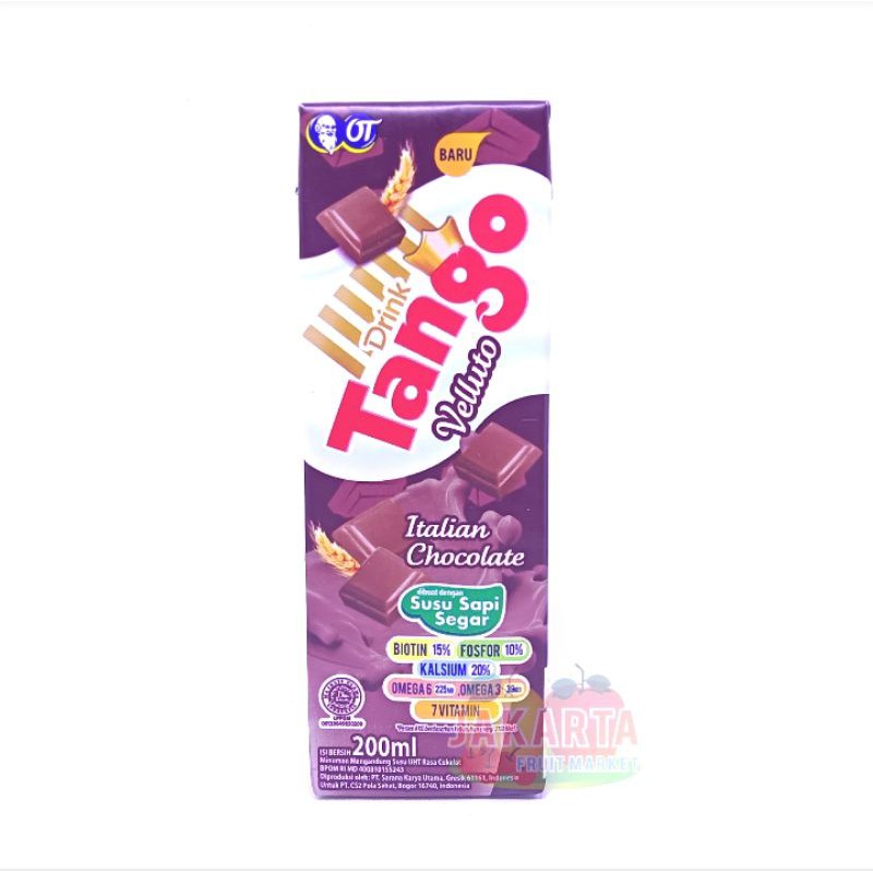 

(SUSU UHT) TANGO DRINK ITALIAN CHOCO 200ML