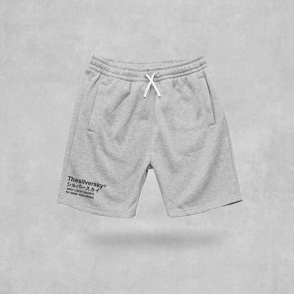 Thesilversky Short Pants | Celana Pendek Pria Wanita Premium | Celana Santai