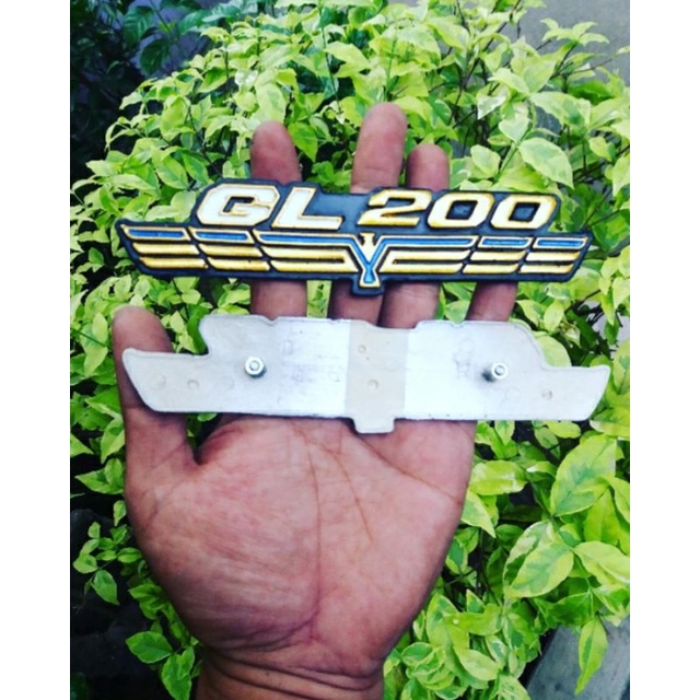 TERBARU LOGO EMBLEM HONDA GL200 SUBTITUSI GL100 125