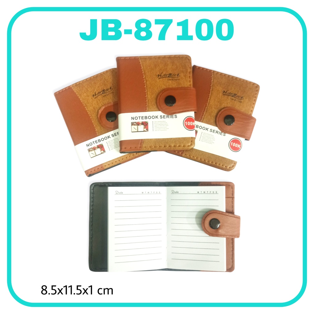 SOS Buku Agenda Kancing Seri A 100K / Buku Planner / Buku Kerja / Buku Catatan / Agenda/Buku Agenda