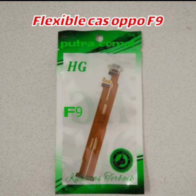 Flexible cas oppo F9 / Konektor cas / Connector charger oppo f9