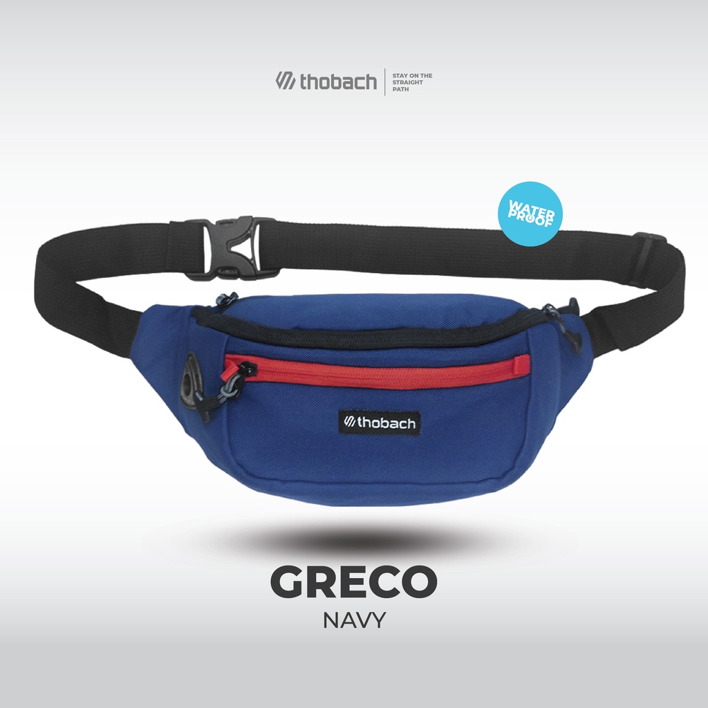 THOBACH-WAIST BAG WATERPROOF GRECO TAS PINGGANG PRIA WANITA