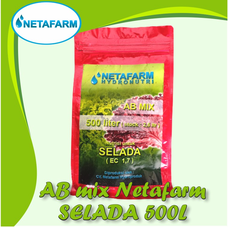 Pupuk Nutrisi AB Mix NETAFARM Selada 500L