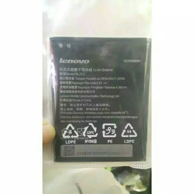 Baterai ORI LENOVO BL - 243 /A.7700 / A.7000 BATERAI BATRE