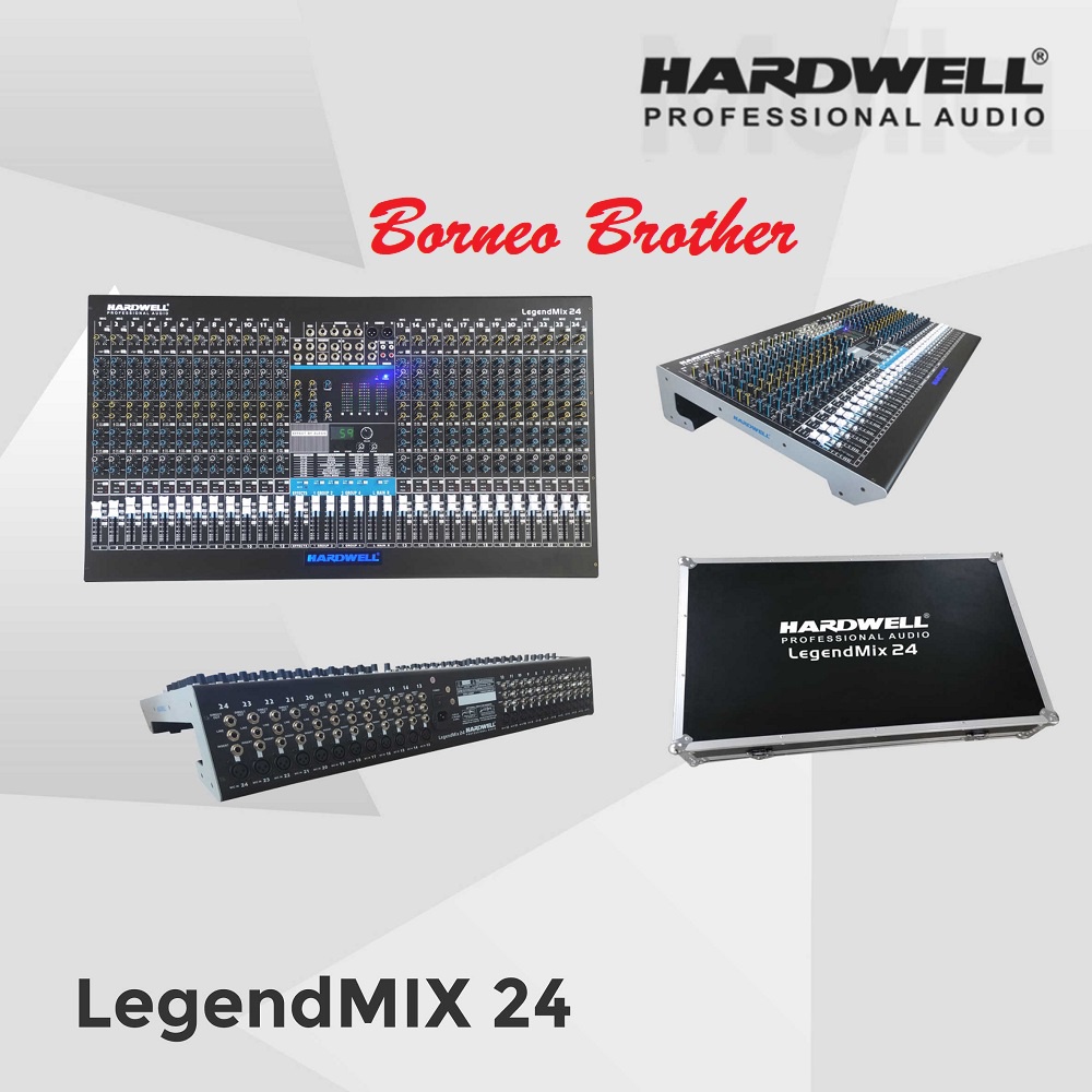 Mixer 24 Channel Hardwell LegendMix 24 LegendMix24 Original Garansi