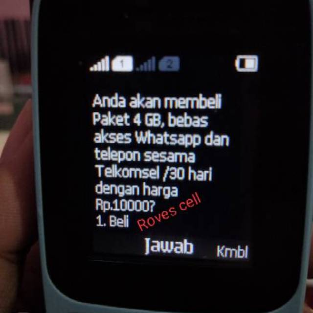 KARTU SAKTI 4GB UNLIMITED WA DAN TELPON BAHAN LOOP