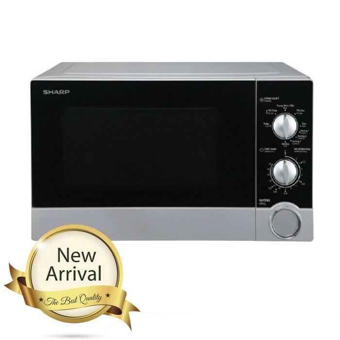 Oven | Promo Microwave Oven Sharp R-21Do(S)-In Low Watt 23 Liter (450 Watt)